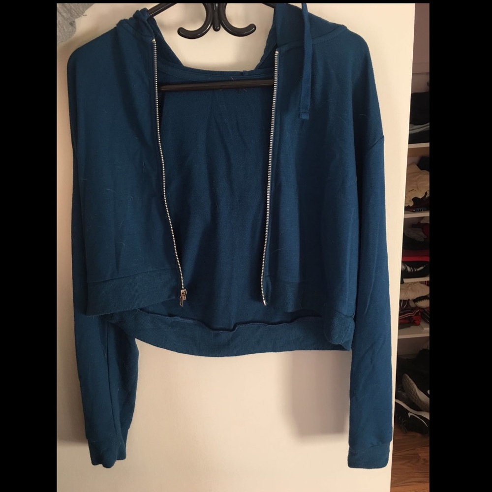 La senza cropped hoodie